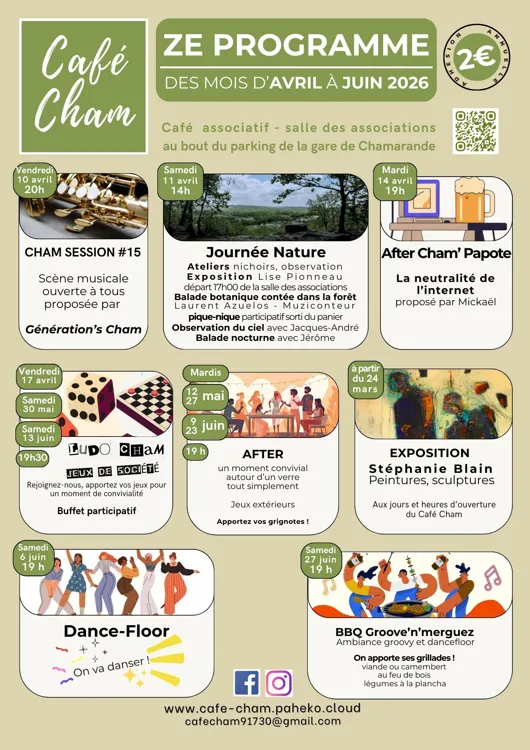 Agenda Avril-Mai-Juin 2026