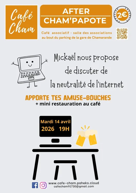 Cham papote Internet